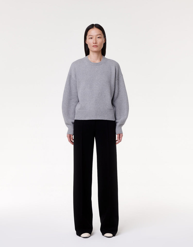 Cashmere Knit Sweatshirt