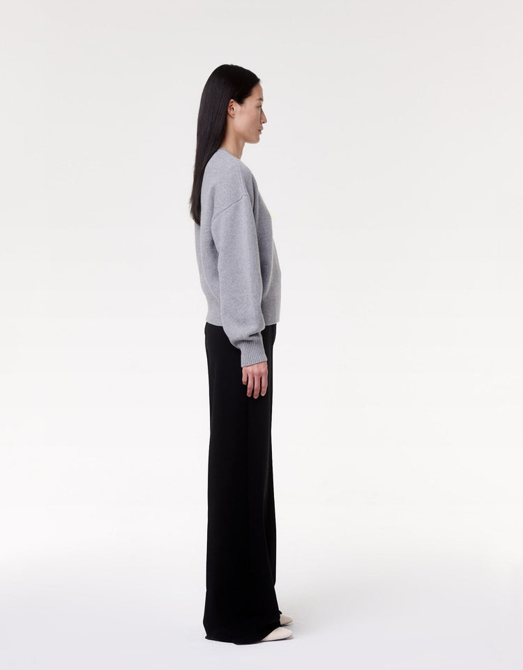 Cashmere Knit Sweatshirt