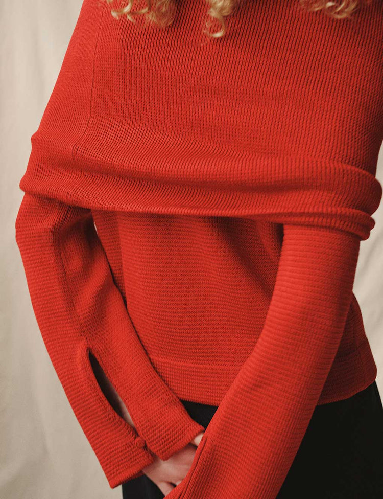 The Silk Boatneck Sweater