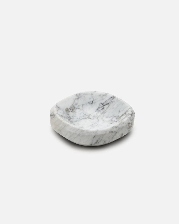 Facet Bowl in Marble