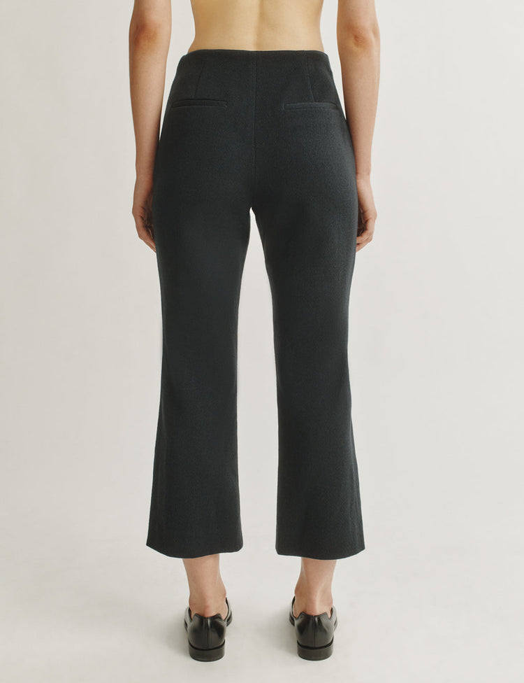 The Cropped Pants in Wool Twill