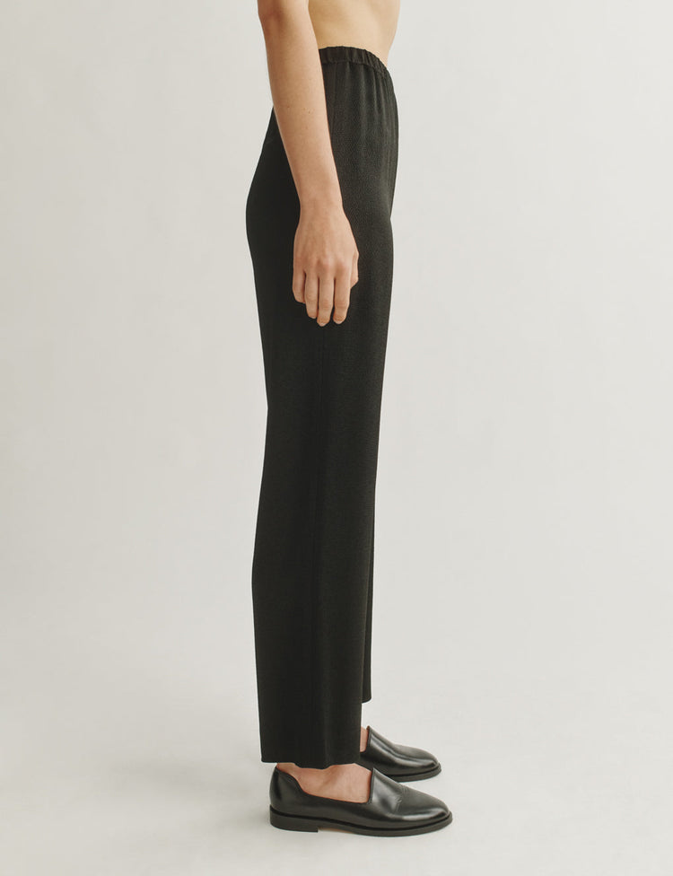The Relaxed Pant in Hammered Satin