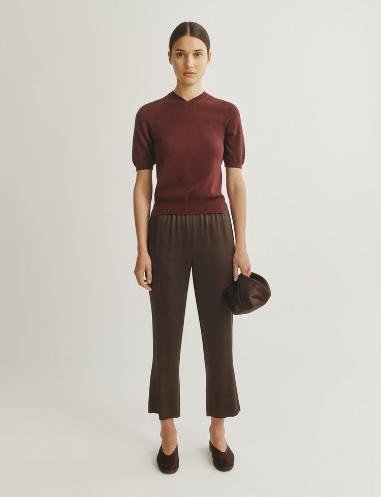 The Cocktail Pants in Satin
