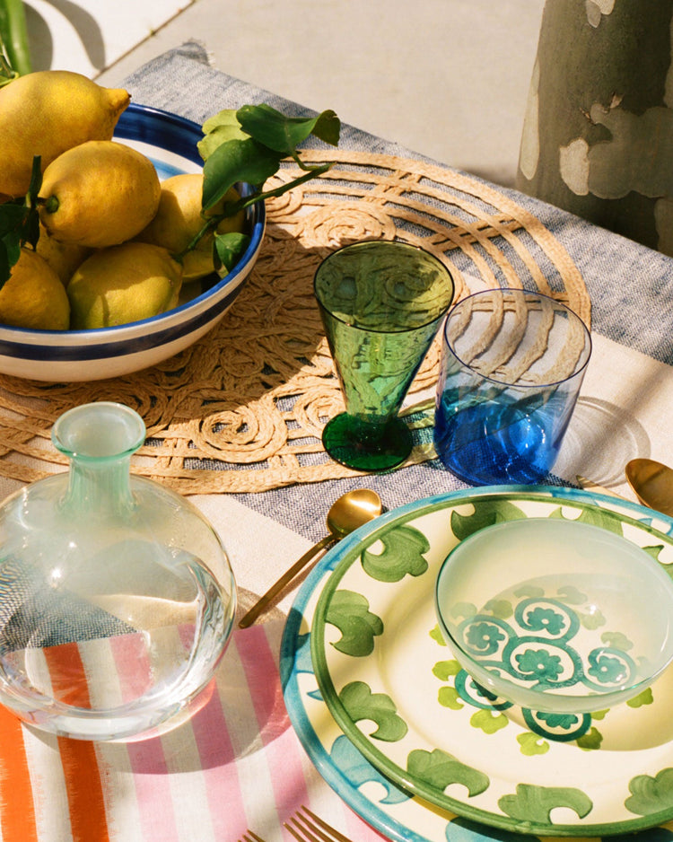 Colored Tumbler Glass