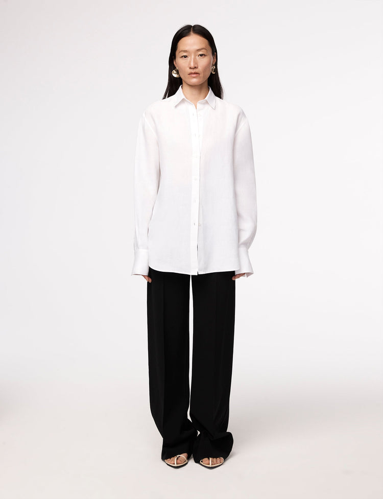Women’s Oversized Linen Shirt