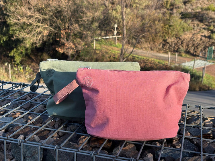 LIGHT CANVAS  TOTE & POCHETTE SET