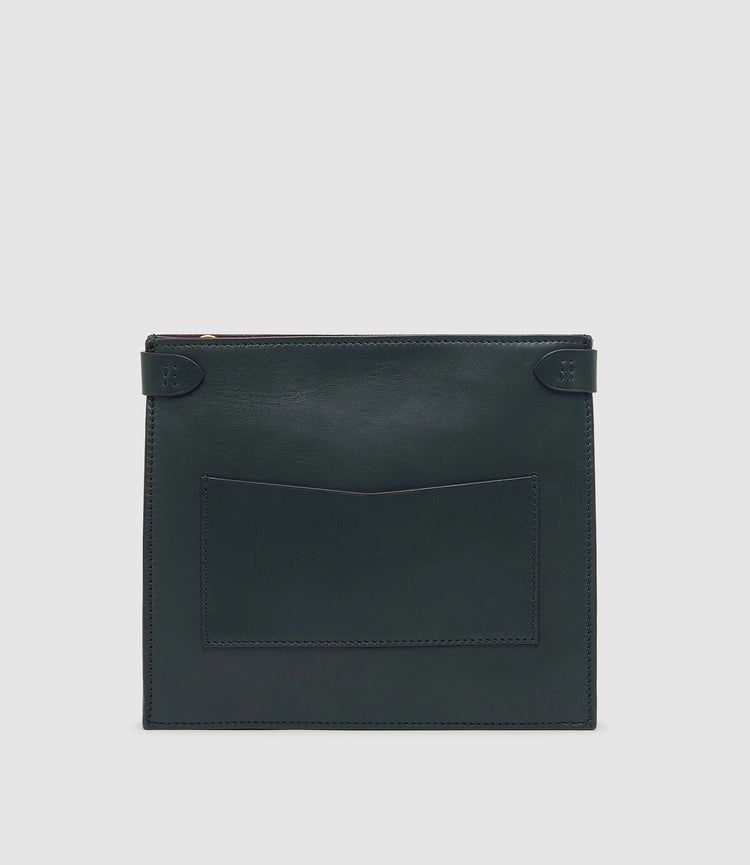 Stowaway Crossbody in Buttery Nappa Foresta