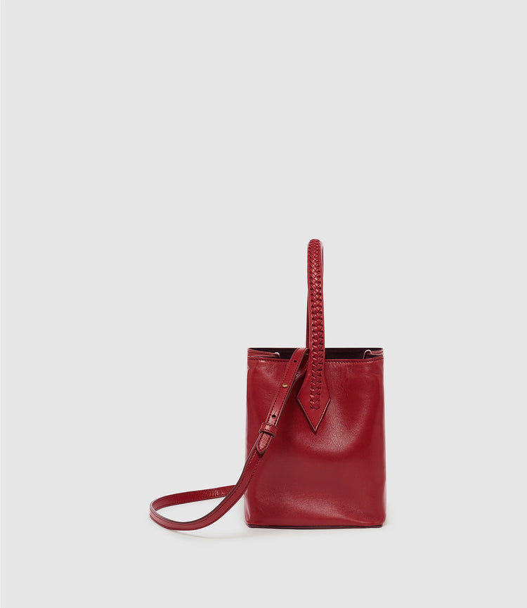 Vérité Mini in Buttery Nappa Pomodoro