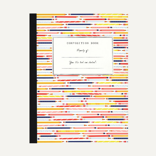 Pencils Composition Book