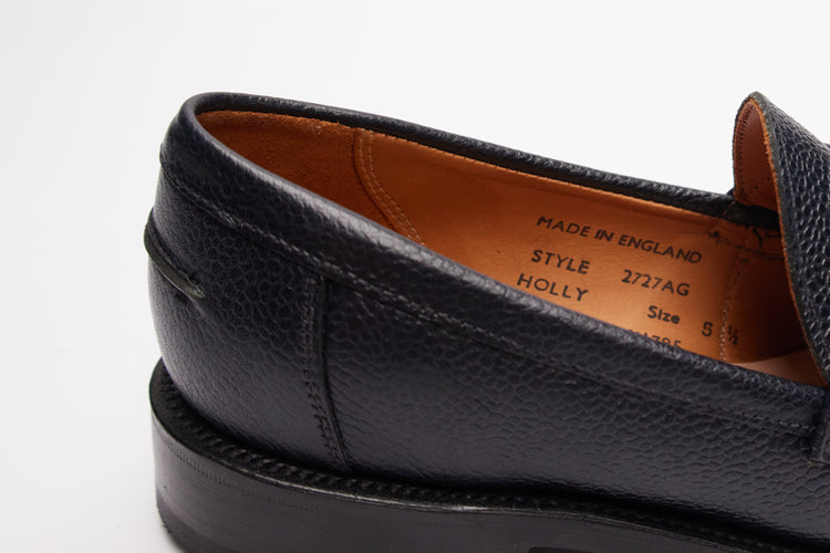 Ludo Penny Loafer in Midnight Navy