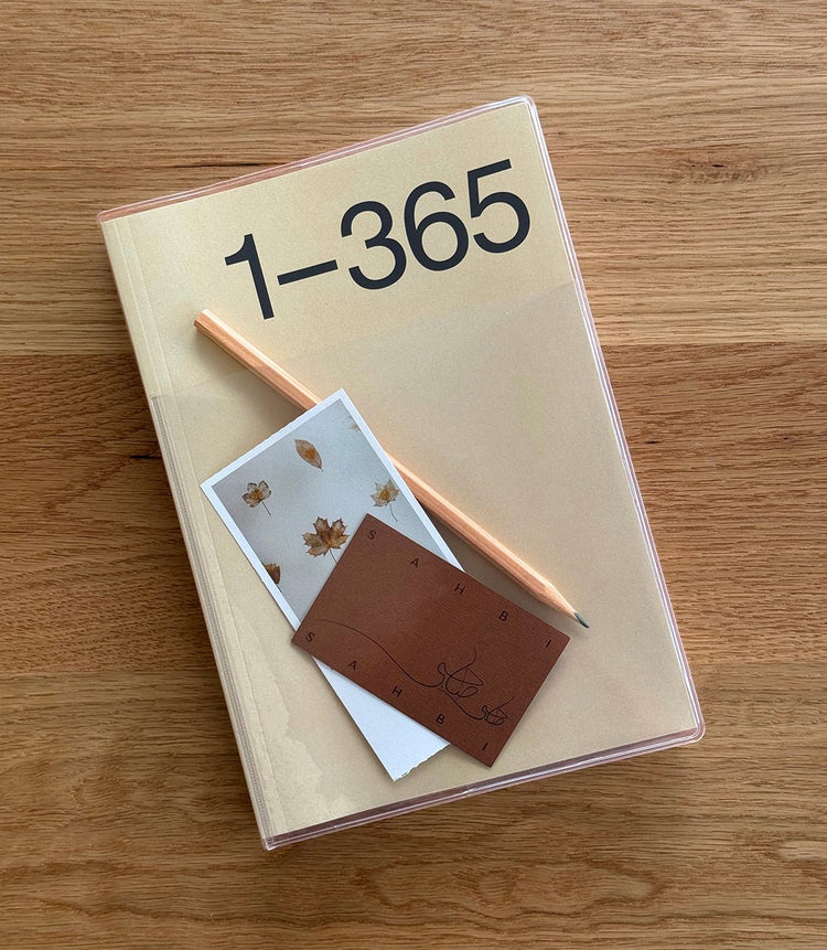 365 Journal Planner with Pocket: Powder 2050