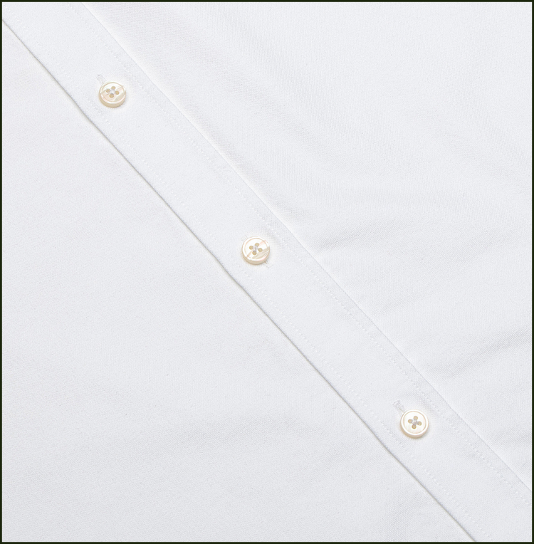 Alfré White Classic Oxford Shirt