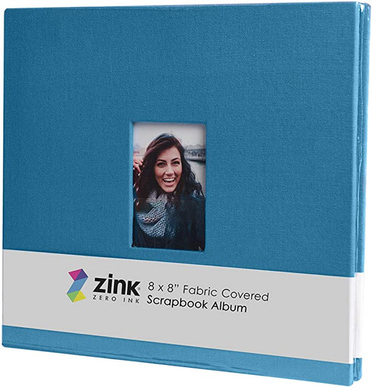 Cloth Covered Scrapbook 8” x 8” Photo Album