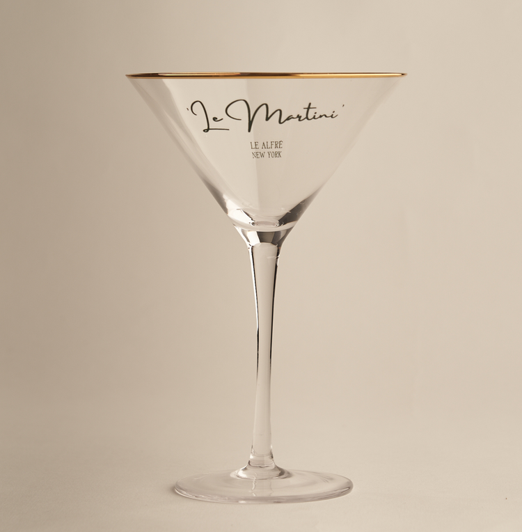 “Le Martini” Limited Edition Martini Glass, Set of Four