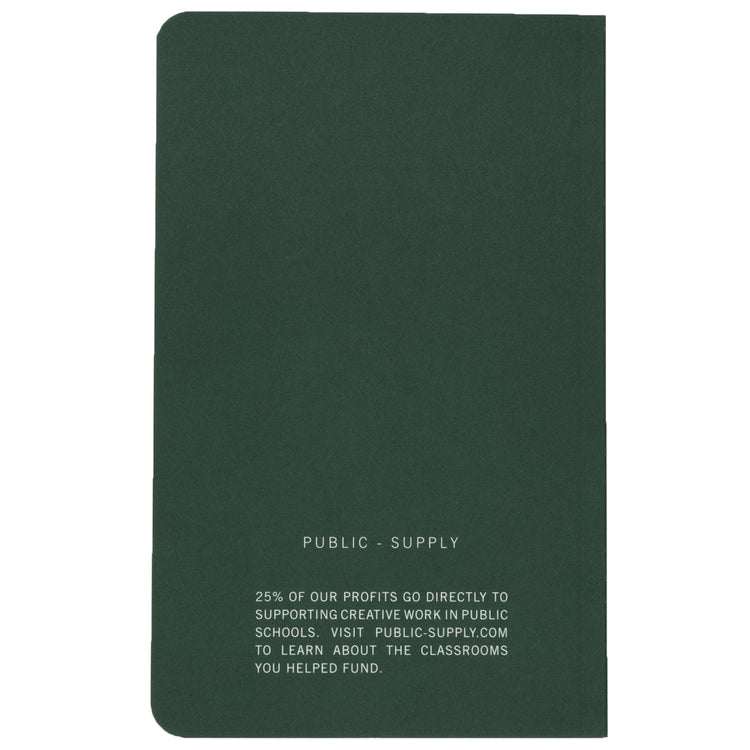 5x8” Soft Cover Notebook - Green