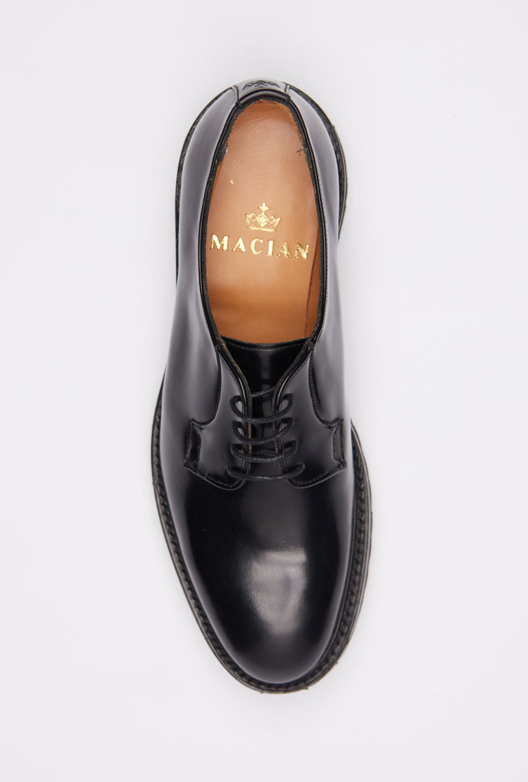 Ada Derby Shoes in Black