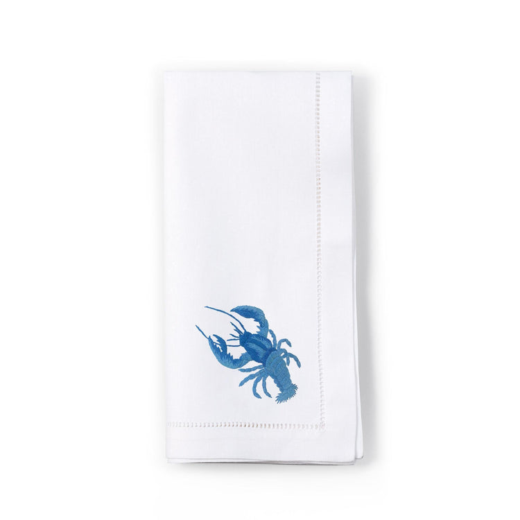 Lobster Embroidered Napkin