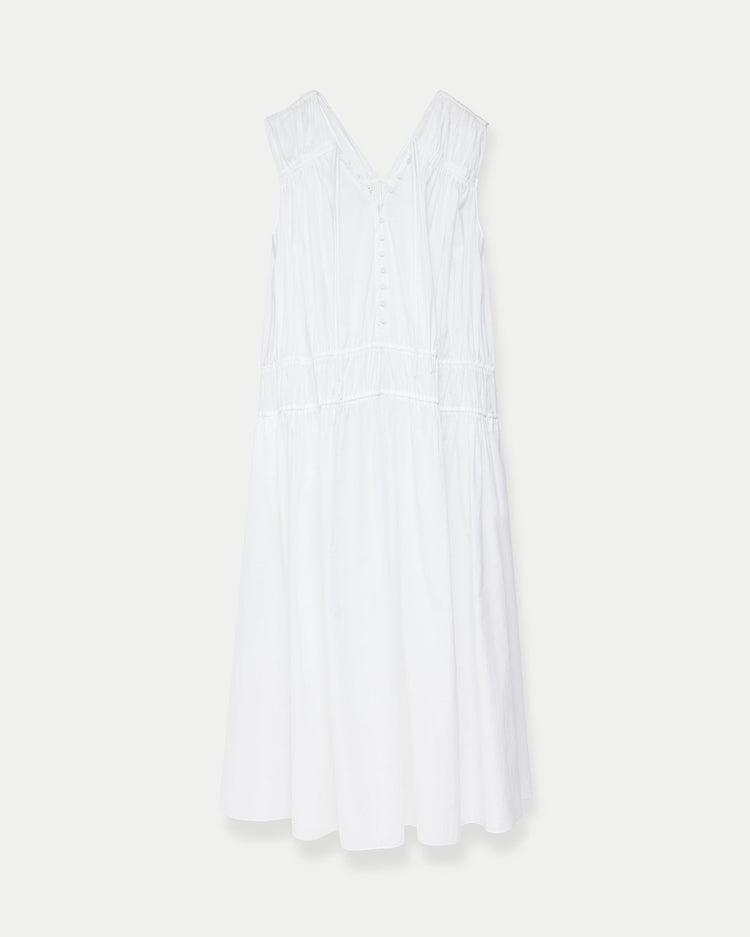 Gathered Long Dress