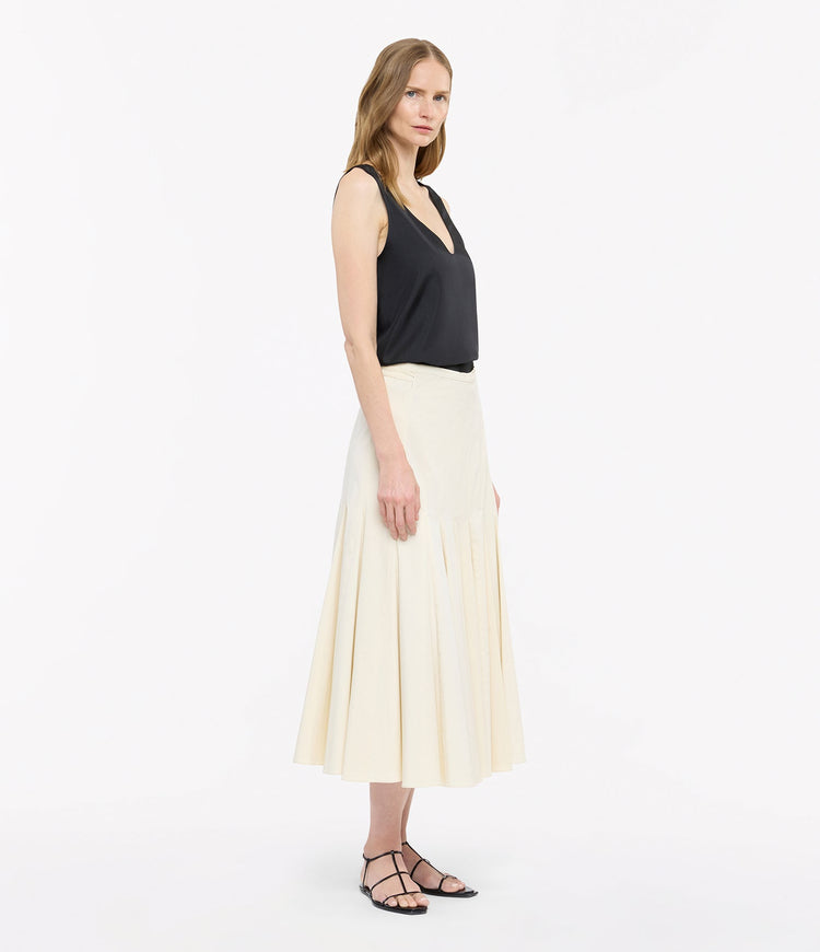 Panel Wrap Skirt