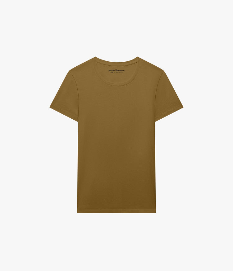 Crew Neck T-Shirt in Moss