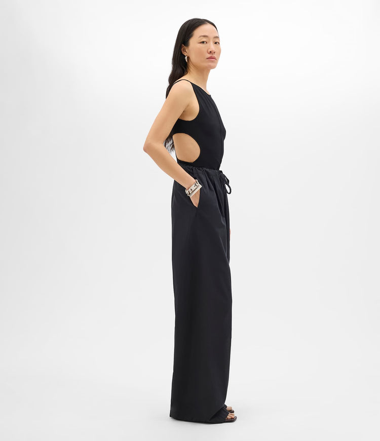 Cutout Tank in Black