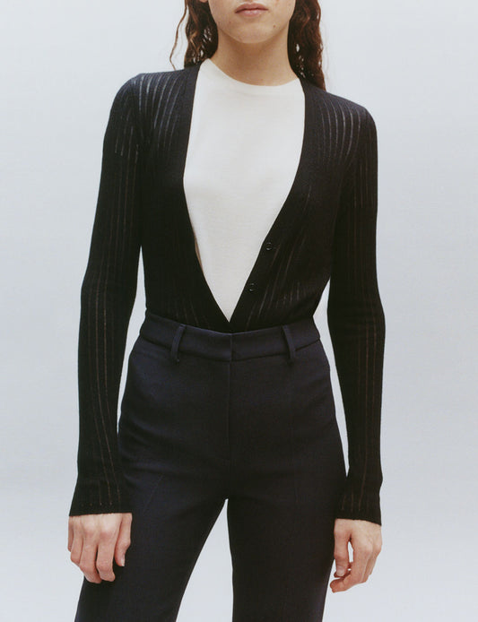 The Whisper Cardigan in Black