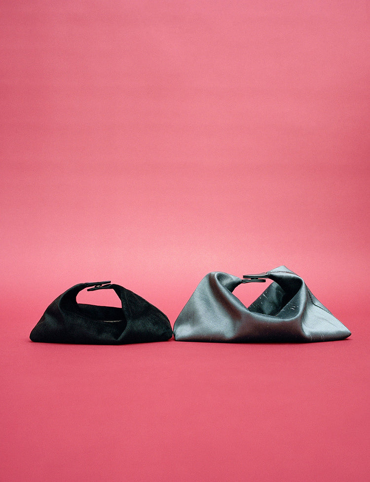 The Brea Bag in Silk Shantung
