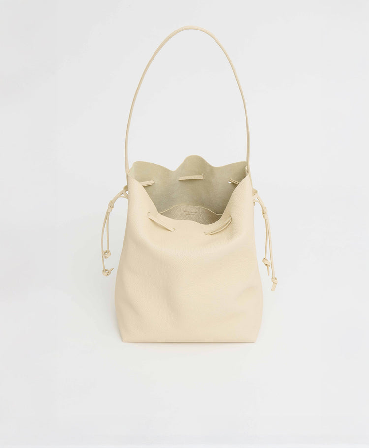 Drawstring Cabas in Jasmine