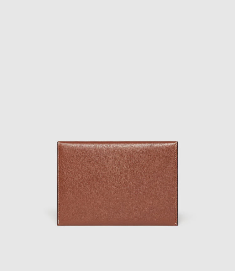 Leather Travel Envelope with Notecards