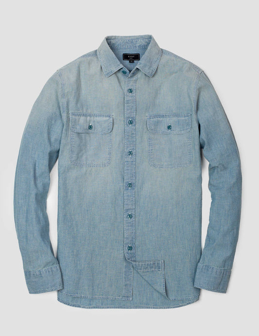 Albers Indigo Chambray Workshirt