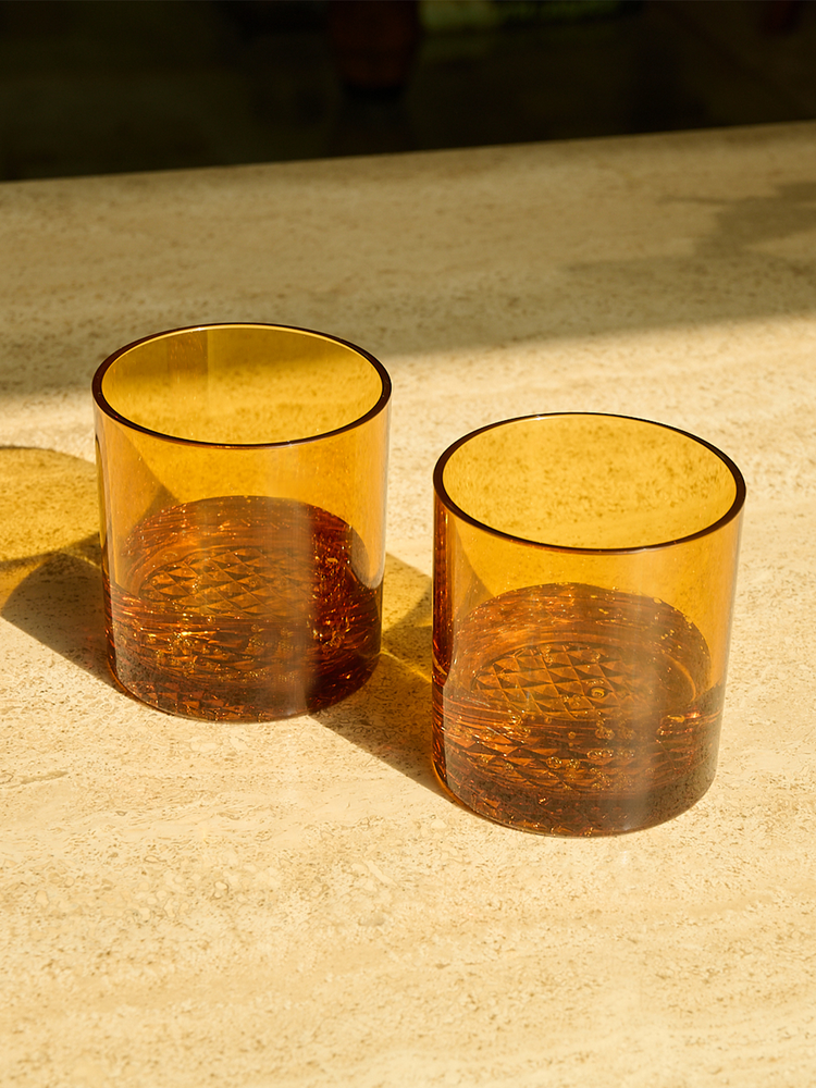 Reserve 12oz Old Fashioned Tritan™ Copolyester Glass Mixed Set