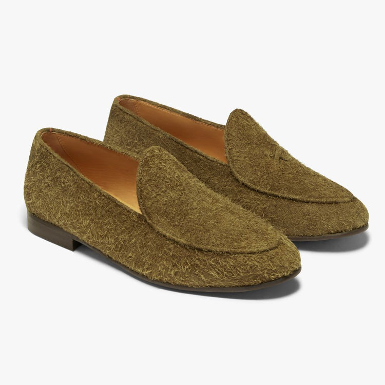 Men’s Antelope Textured Suede Milano Loafer