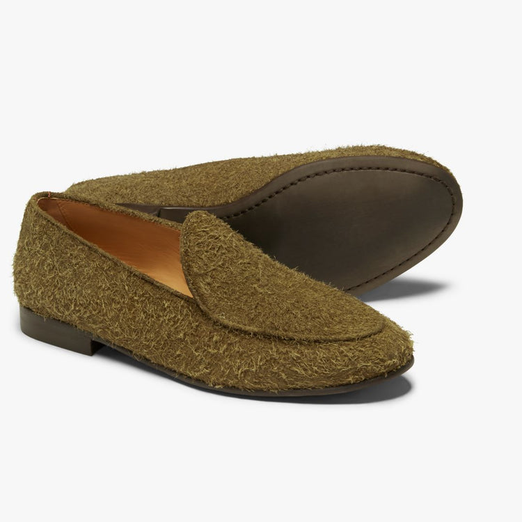 Men’s Antelope Textured Suede Milano Loafer
