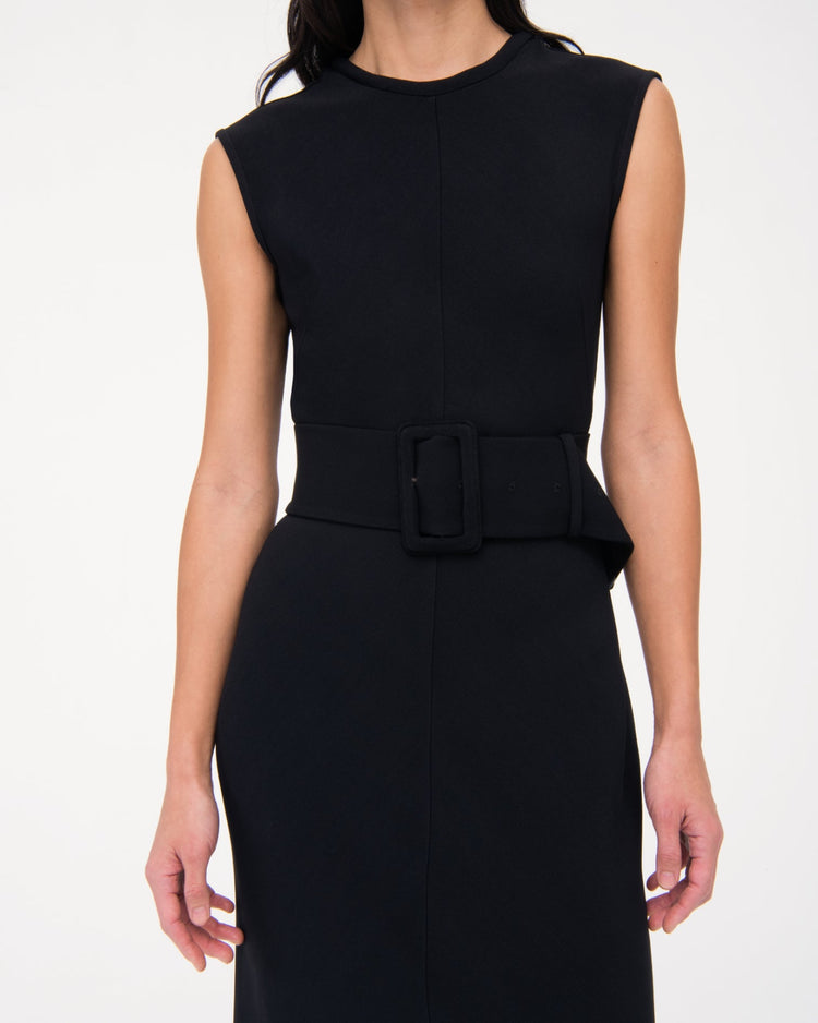 Women’s Bias Belted Shell Dress