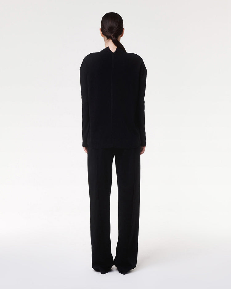 Luxe Seamed Long Sleeve