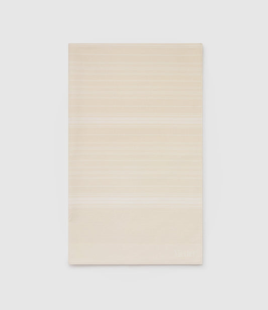 Small Beach Blanket in Moroccan Jacquard and Natural