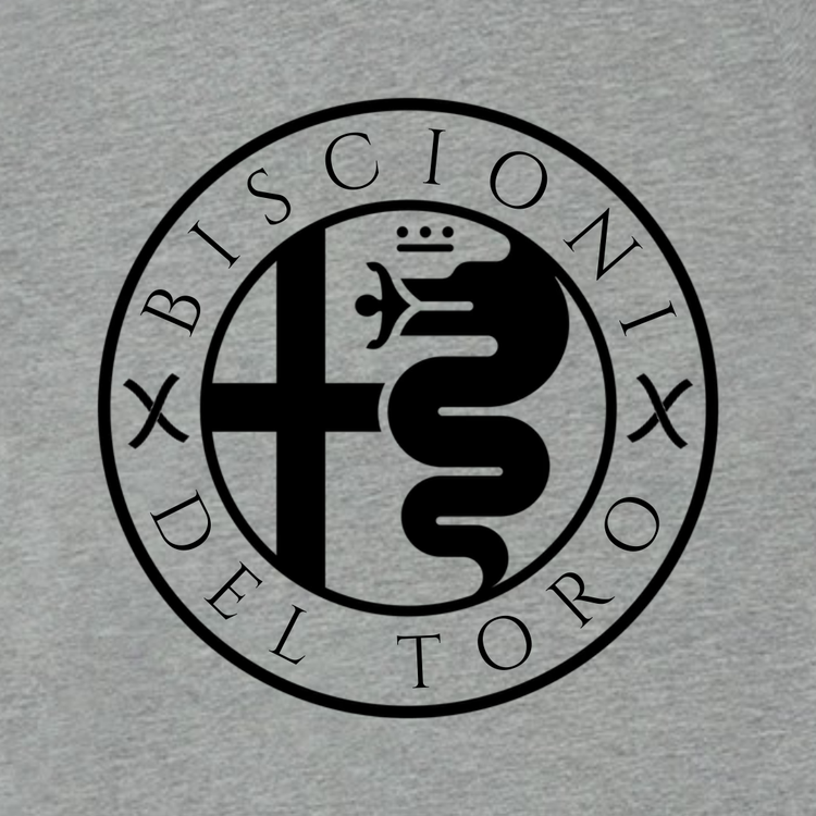 Biscioni x Del Toro Tee in Heather Grey