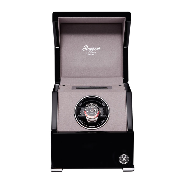 Perpetua III Single Watch Winder - Black