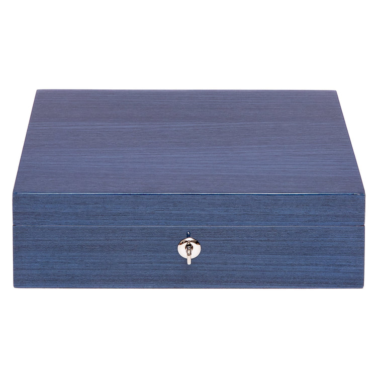 Heritage Chroma Eight Watch Box in Blue