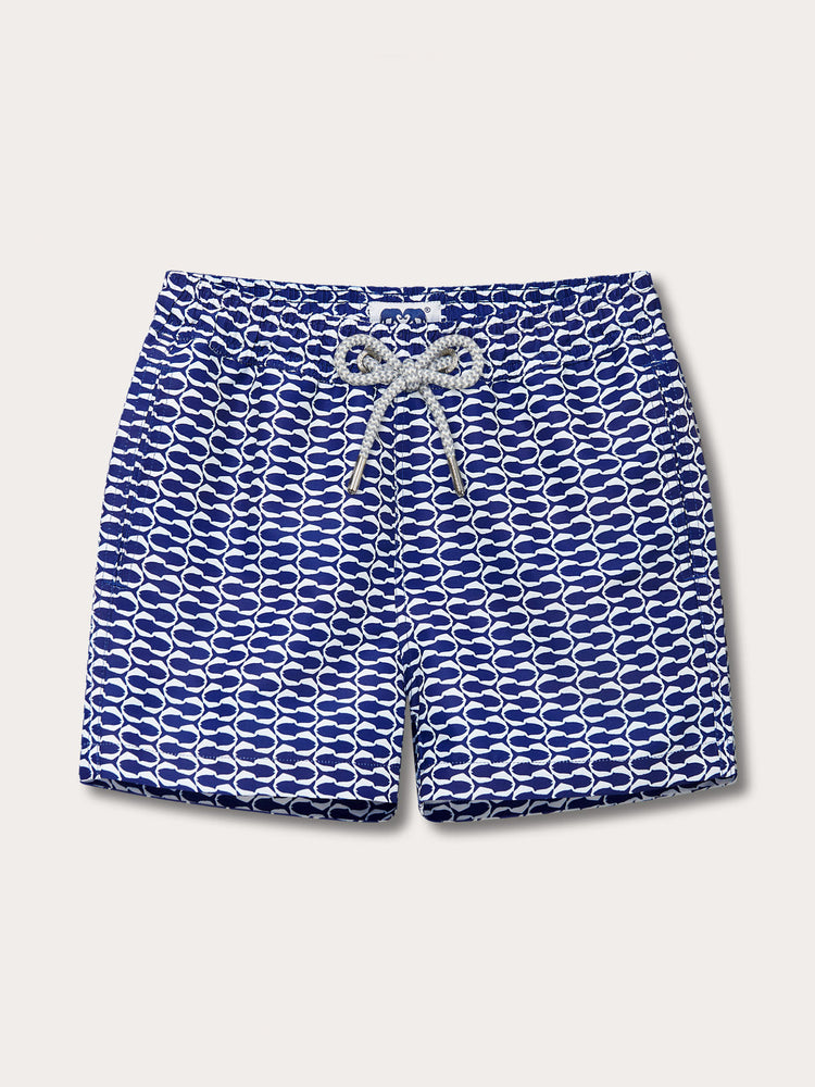 Boys Pine Cay Fish Staniel Swim Shorts