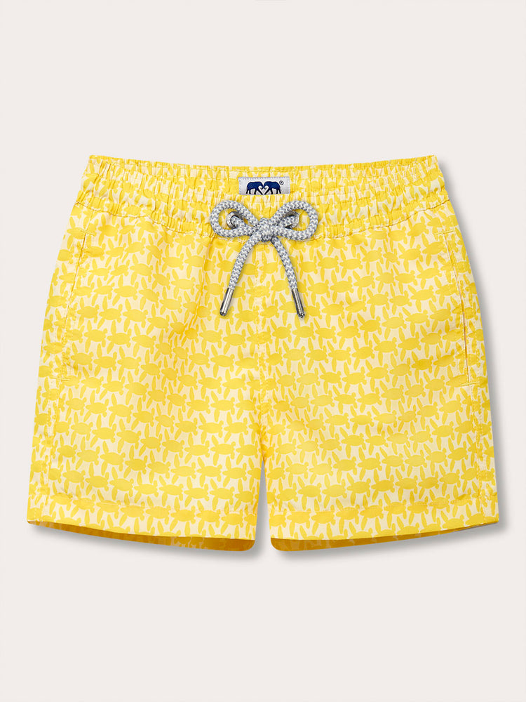 Boys Turtle Light Staniel Swim Shorts