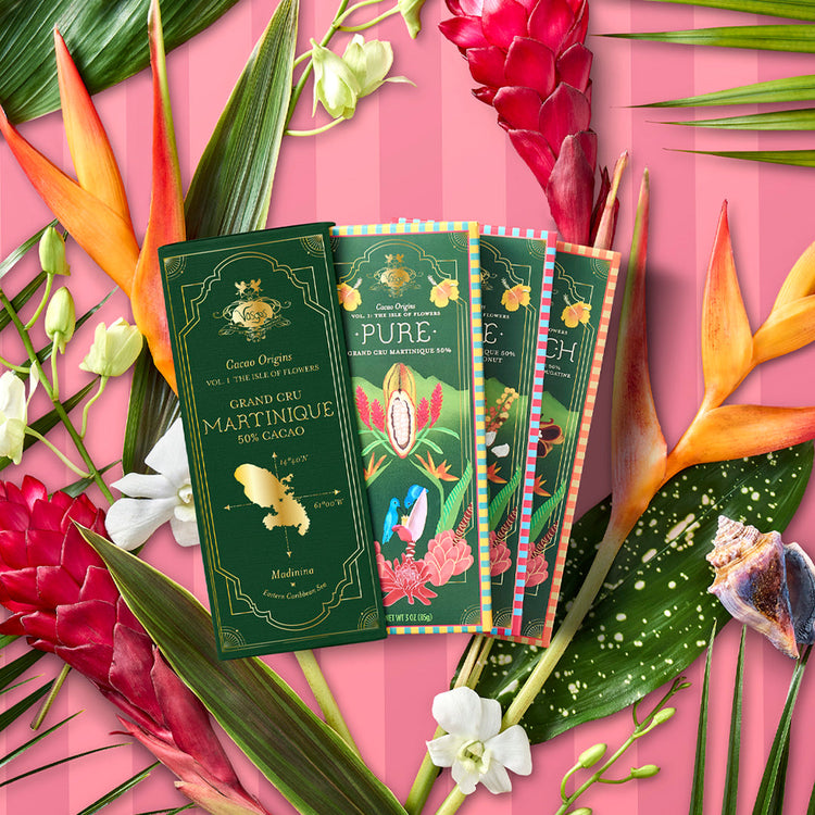 Martinique Cacao Single-Origin Chocolate Bar Library