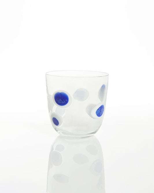 I Diversi: Blue & White Polka Dot
