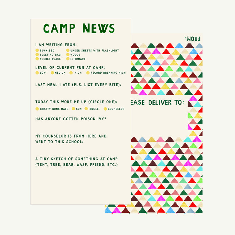 Notes from Camp Stationery Kit