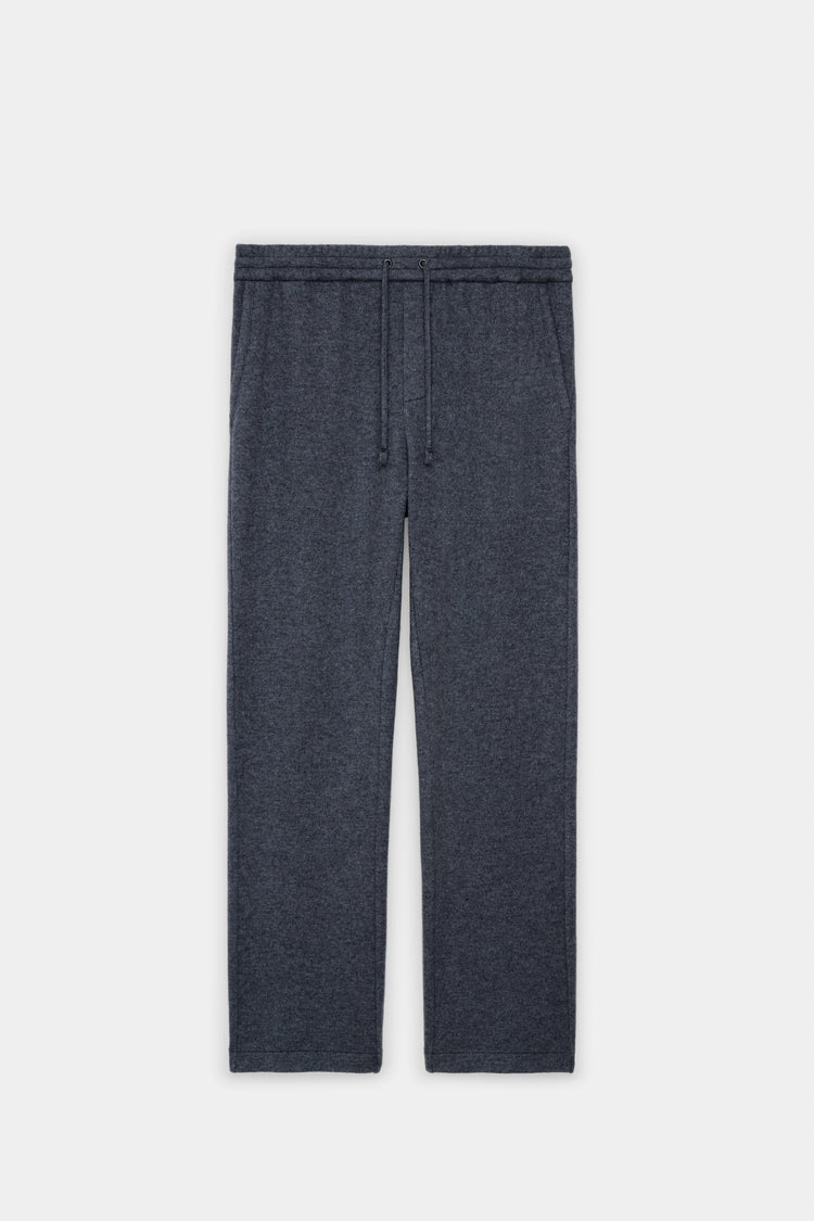Cashmere Wool Straight Leg Trouser