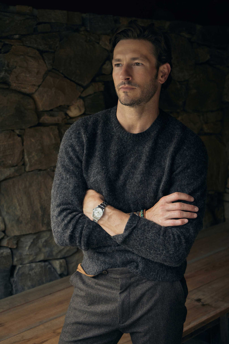 Edwards Wool Trouser in Saddle Brown