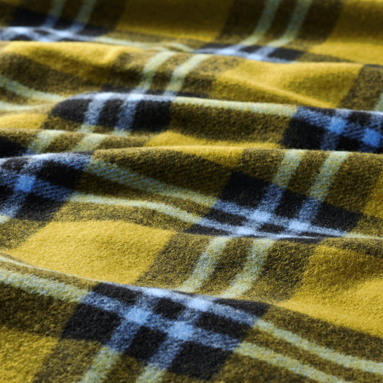 x Emma Harling Green Blue Plaid Blanket