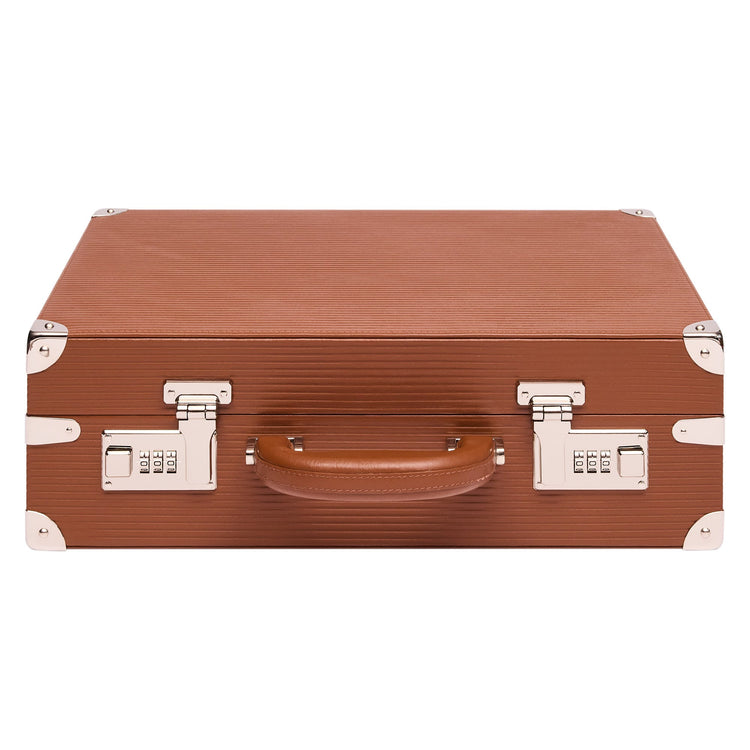 Nova Ten Watch Briefcase - Tan