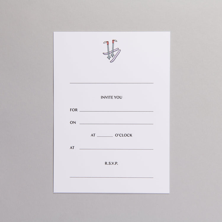 Après-Ski Invitations
