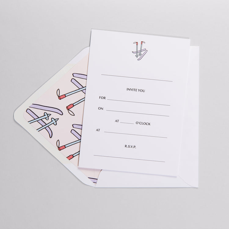 Après-Ski Invitations